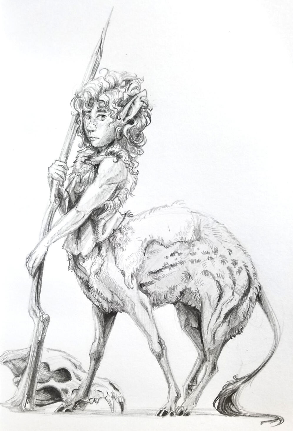 Finished Concept: The First Centaur