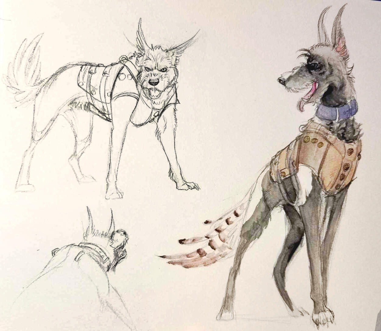 Refined Hound Concept: Dangerous Territory